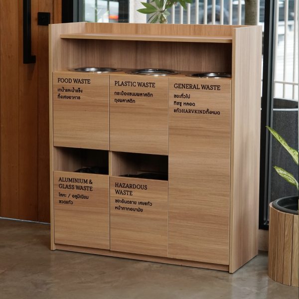 HARV ZERO 90 Waste Sorting Cabinet Size L W90xD34xH105 ST-900