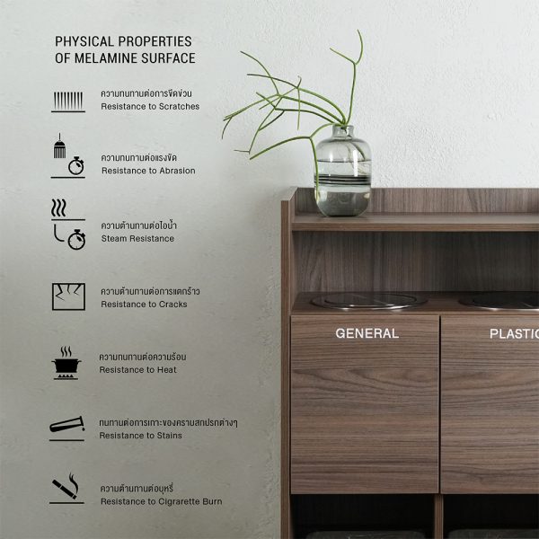 HARV ZERO 60 Waste Sorting Cabinet W60xD34xH105 ST-600 - Image 4