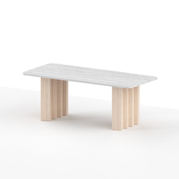 HARV โต๊ะกินข้าว ZAG Dining Table W200xD90xH75 รุ่น T209