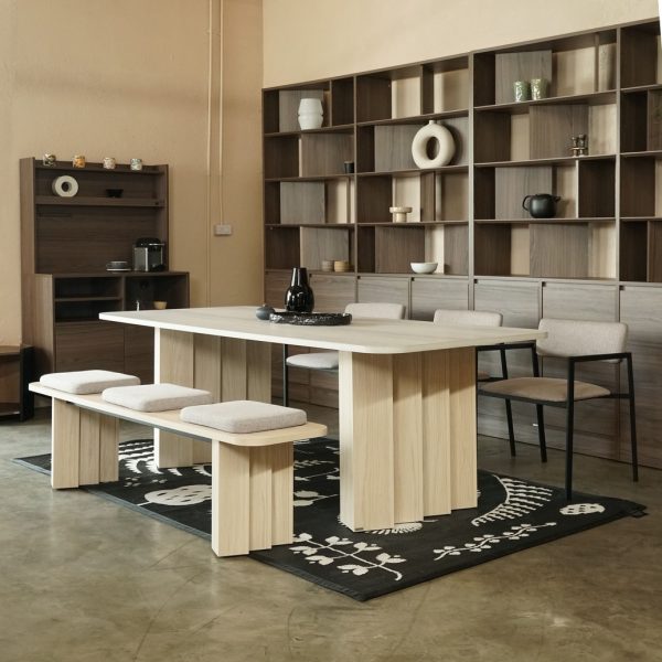 HARV โต๊ะกินข้าว ZAG Dining Table W200xD90xH75 รุ่น T209 - Image 2