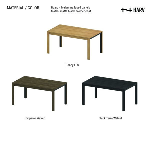 HARV โต๊ะกินข้าว / โต๊ะทำงาน PASTE Table W160xD80xH75 รุ่น T164 - Image 6