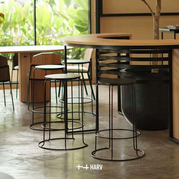 HARV บาร์สตูล MOUNT Bar Stool W50xD50xH68.3 รุ่น CH495 - Image 7