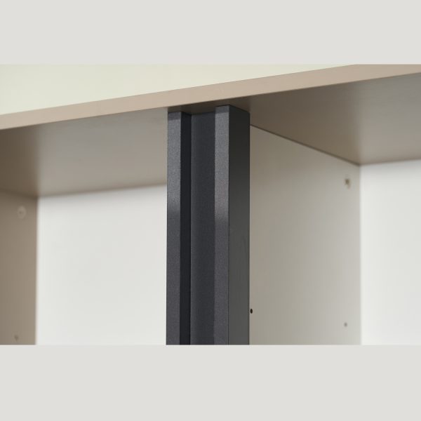 HARV ตู้รองเท้า GRID Shoes Cabinet size L W100xD40xH200 รุ่น SB1076 - Image 6