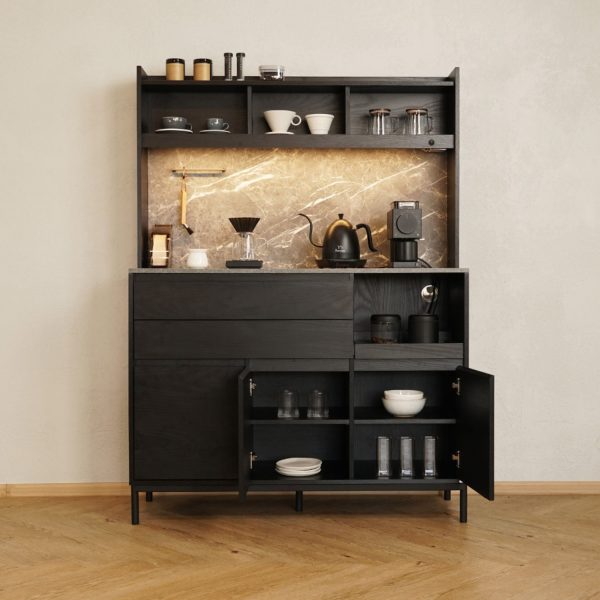 HARV เคาเตอร์กาแฟ SIDAMO 127 Coffee Counter W120xD45xH165 BC127 - Image 3