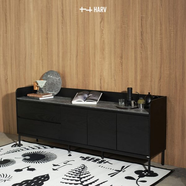HARV ตู้วางทีวี /ตู้ไซด์บอร์ด ECHO205 Sideboard W205xD40xH80 รุ่น SI-205 - Image 2