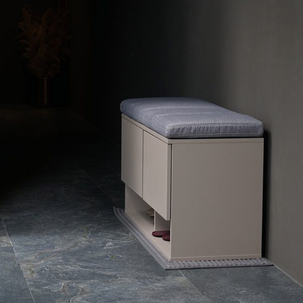 HARV ตู้รองเท้า & ม้านั่ง GRID Shoes Cabinet & Bench W100xD40.5xH55 รุ่น SB102 - Image 2