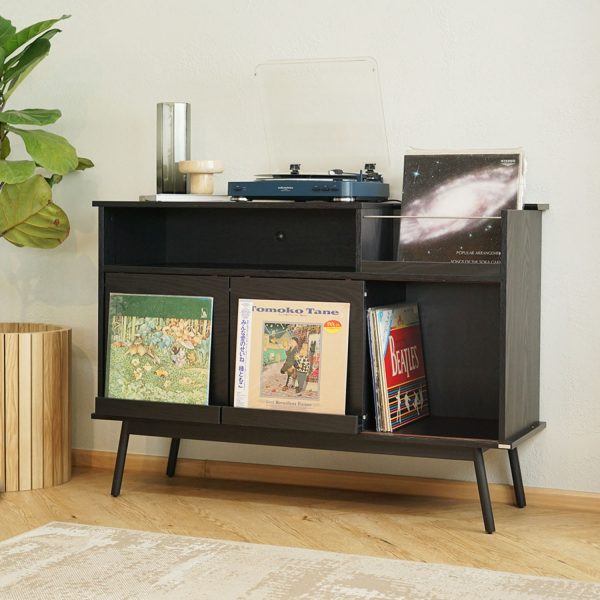 HARV ตู้วางทีวี ตู้วางเครื่องเล่นแผ่นเสียง RECO121 Turntable Stand W120xD40xH83 รุ่น RC121