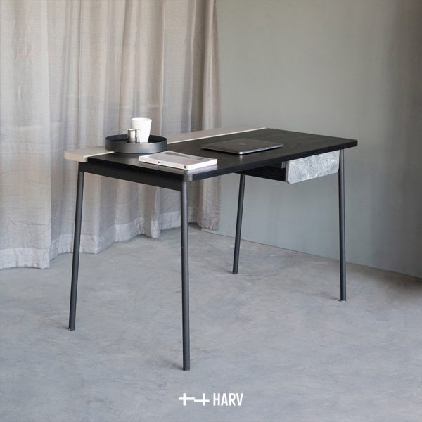 HARV Horizon Desk with Soft-Close Drawer and Slidable Tray W120xD65xH75 T1242 - Image 2