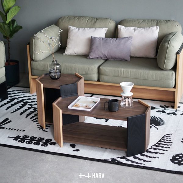 HARV Octagon Coffee Table Set (CT4326 & CT8326)