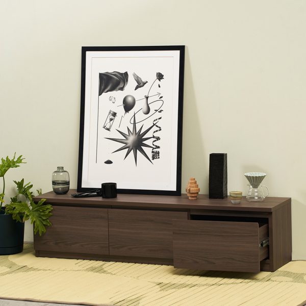 HARV ชั้นวางทีวี GROUND TV Cabinet W180xD40xH40 รุ่น TV183 - Image 2