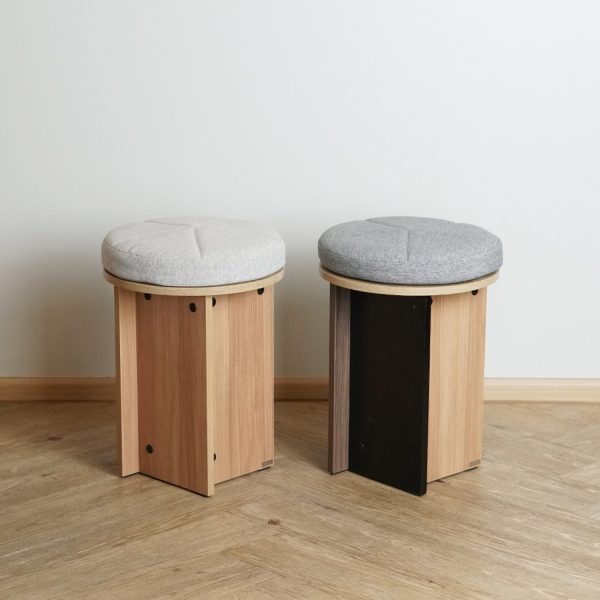 HARV เก้าอี้สตูล PETAL Stool W35xD35xH47 รุ่น DS-3501 - Image 2