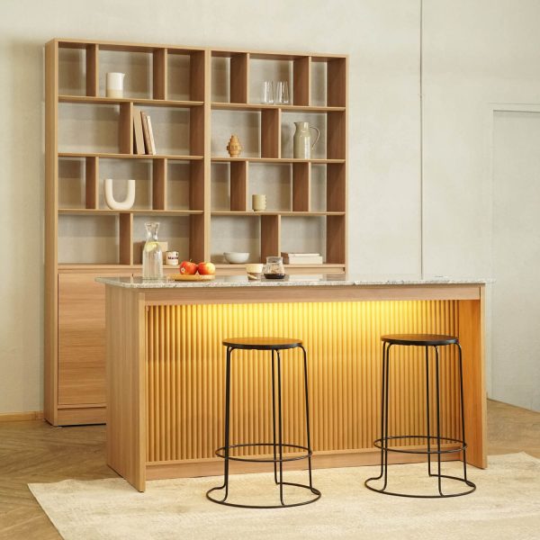HARV ไอซ์แลนด์ RON Island Marble/Granite Top W180×D80×H93 รุ่น BC182M