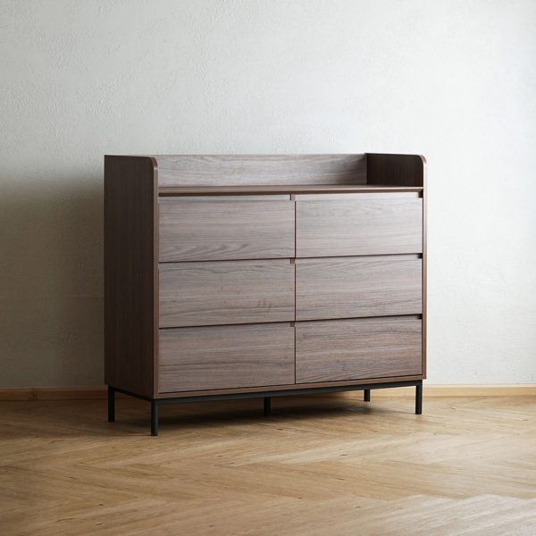 HARV ตู้วางทีวี /ตู้ลิ้นชัก Frank 120 cm. 6 ลิ้นชัก Soft Close รุ่น DC-120 - Image 2
