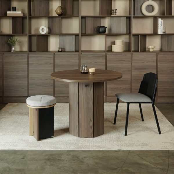 HARV โต๊ะกินข้าว BOLE Dining Table W90xD90xH75 รุ่น T902