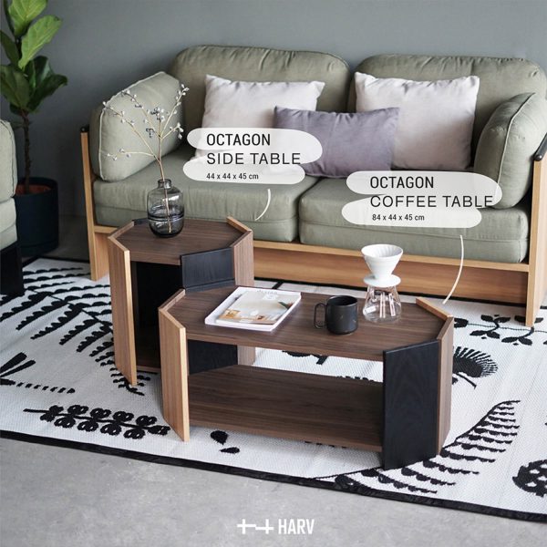HARV Octagon Coffee Table Set (CT4326 & CT8326) - Image 2