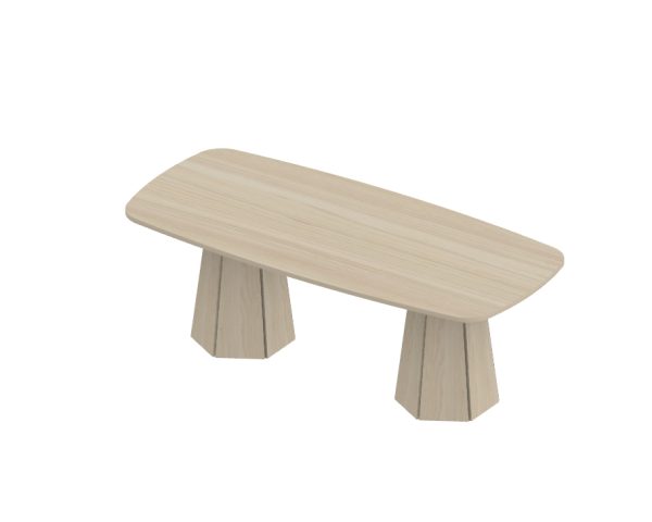 HARV โต๊ะกินข้าว HEXAGON Dining Table W220xD100xH75 รุ่น T222