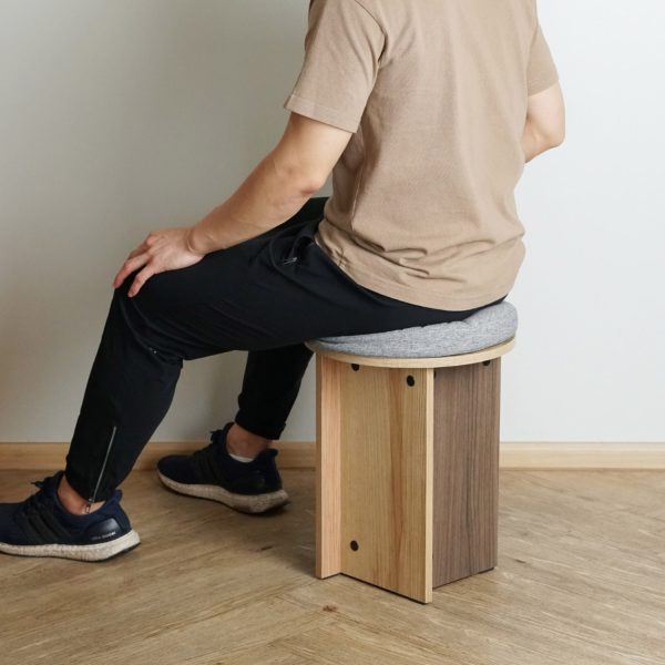 HARV เก้าอี้สตูล PETAL Stool W35xD35xH47 รุ่น DS-3501 - Image 5