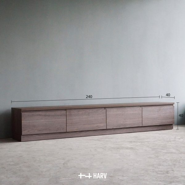 HARV ชั้นวางทีวี GROUND TV Cabinet W240xD40xH40 รุ่น TV243 - Image 5