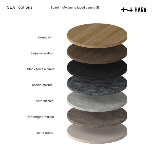 HARV ม้านั่ง/เก้าอี้กินข้าว BOLE Bench W160xD36xH48 รุ่น BH161 - Image 6