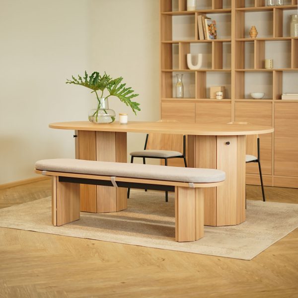 HARV ม้านั่ง/เก้าอี้กินข้าว BOLE Bench W160xD36xH48 รุ่น BH161