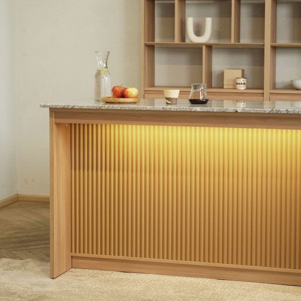 HARV ไอซ์แลนด์ RON Island Marble/Granite Top W180×D80×H93 รุ่น BC182M - Image 3