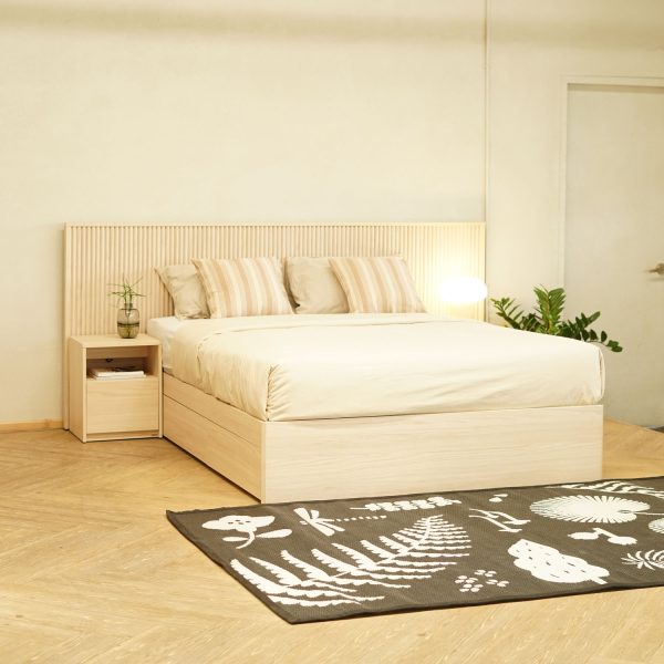 HARV โต๊ะข้างเตียง RON Bedside Table ขนาด W40xD38xH50 รุ่น BS-412 - Image 4