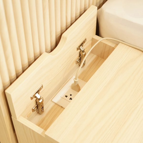 HARV โต๊ะข้างเตียง RON Bedside Table ขนาด W40xD38xH50 รุ่น BS-412 - Image 3