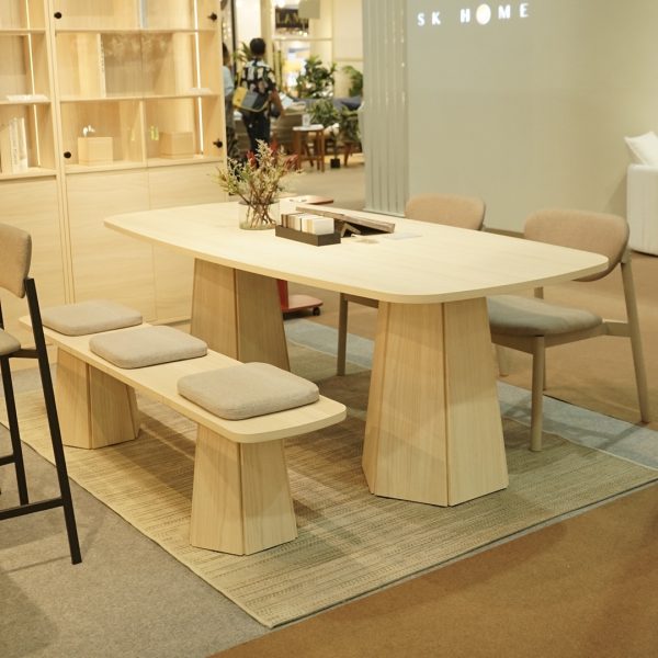 HARV โต๊ะกินข้าว HEXAGON Dining Table W220xD100xH75 รุ่น T222 - Image 2