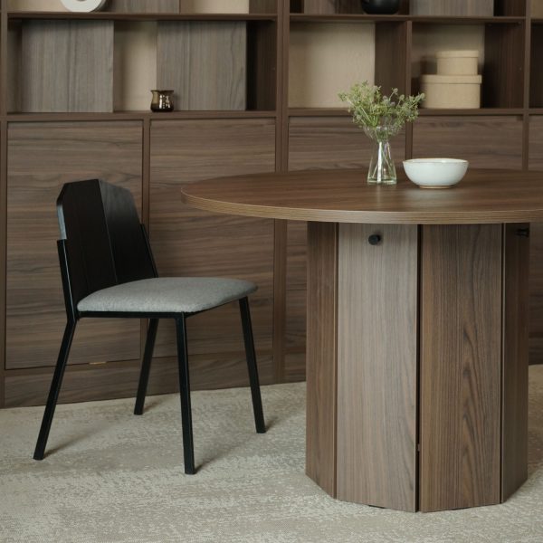 HARV โต๊ะกินข้าว BOLE Dining Table W120xD120xH75 รุ่น T122 - Image 5