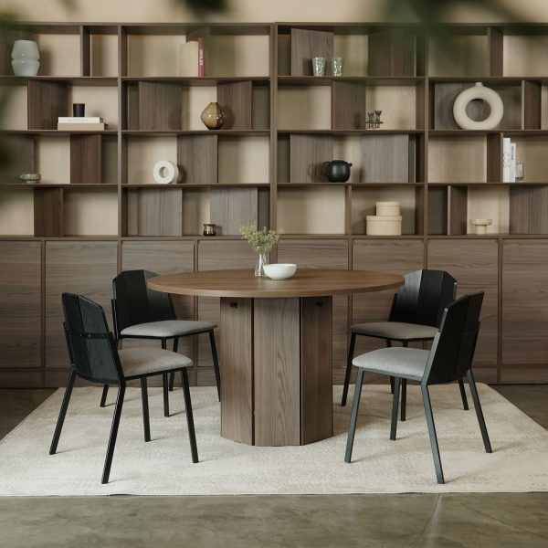 HARV โต๊ะกินข้าว BOLE Dining Table W120xD120xH75 รุ่น T122 - Image 2