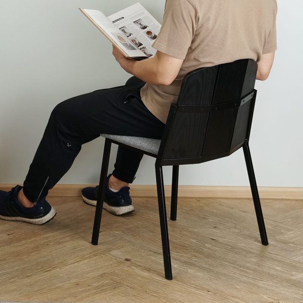HARV เก้าอี้ RIGI Dining Chair W60.6xD49xH75 (Seat H45 cm) รุ่น CH525 - Image 6
