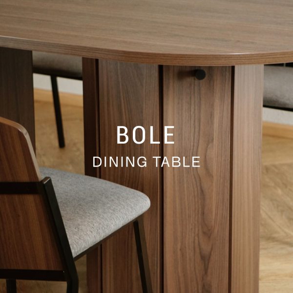 HARV โต๊ะกินข้าว BOLE Dining Table W120xD120xH75 รุ่น T122 - Image 7