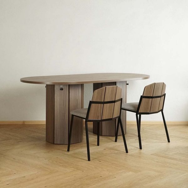 HARV โต๊ะกินข้าว BOLE Dining Table W180xD90xH75 T181 - Image 6