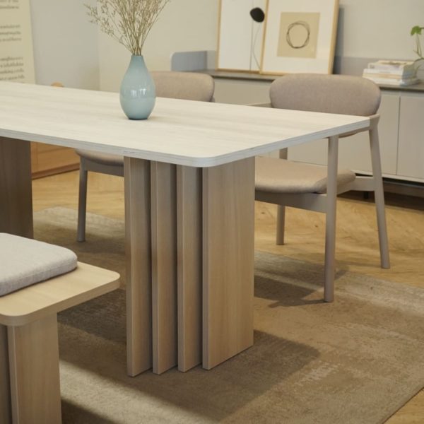 HARV โต๊ะกินข้าว LAYER Dining Table W200xD90xH75 รุ่น TDL2030N - Image 4