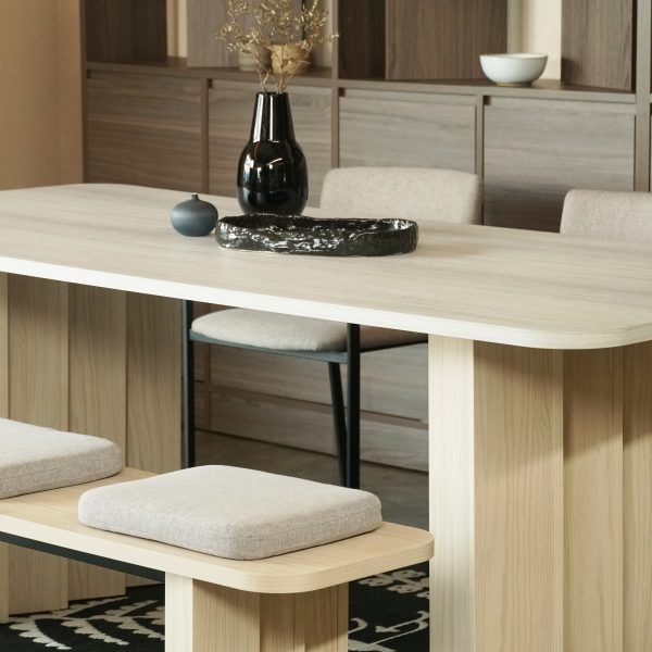 HARV โต๊ะกินข้าว ZAG Dining Table W180xD90xH75 รุ่น T189 - Image 4