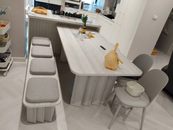 HARV โต๊ะกินข้าว ZAG Dining Table W180xD90xH75 รุ่น T189 - Image 6