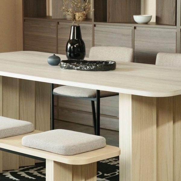 HARV โต๊ะกินข้าว ZAG Dining Table W180xD90xH75 รุ่น T189 - Image 6