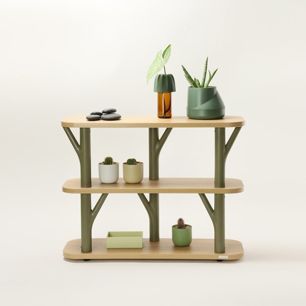 HARV x QUALY ชั้นวางของ TREEVIVE Shelf W60xD20xH45 ซม.รุ่น SS-603