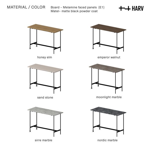 HARV BRACE Bar Table W150xD60xH100 T156 - Image 3