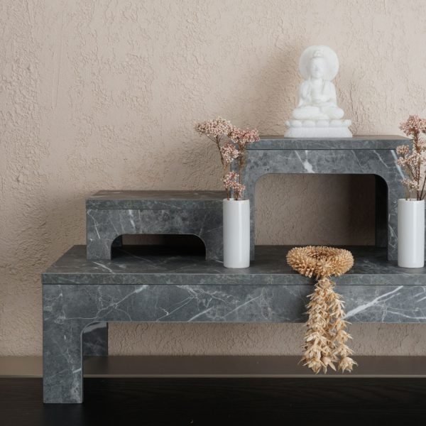HARV ชุดโต๊ะหมู่บูชา Altar Table Set W90xD33xH40 AT900 + BOX30 + 2xBOX24 - Image 4