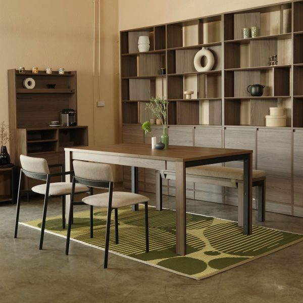 HARV เก้าอี้ PASTE Dining Chair ที่นั่งและพนักพิงเบาะ พร้อมที่วางแขน W51xD54xH78 รุ่น CH512 - Image 5