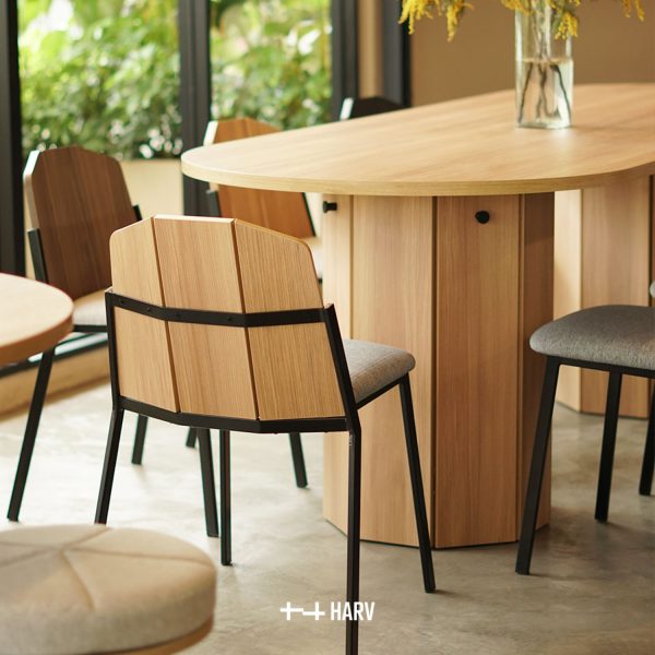 HARV โต๊ะกินข้าว BOLE Dining Table W240xD90xH75 T241 - Image 3