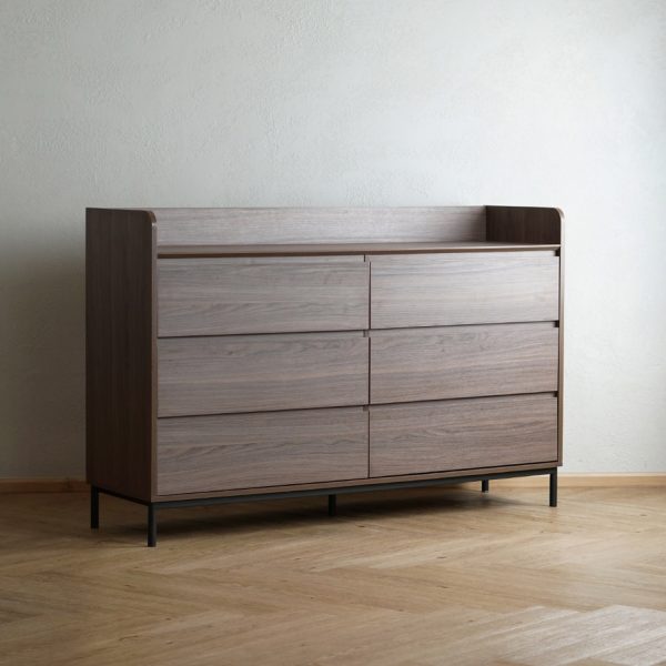 HARV ตู้วางทีวี/ตู้ลิ้นชัก Frank 160 cm. 6 ลิ้นชัก Soft Close รุ่น DC-160 - Image 2