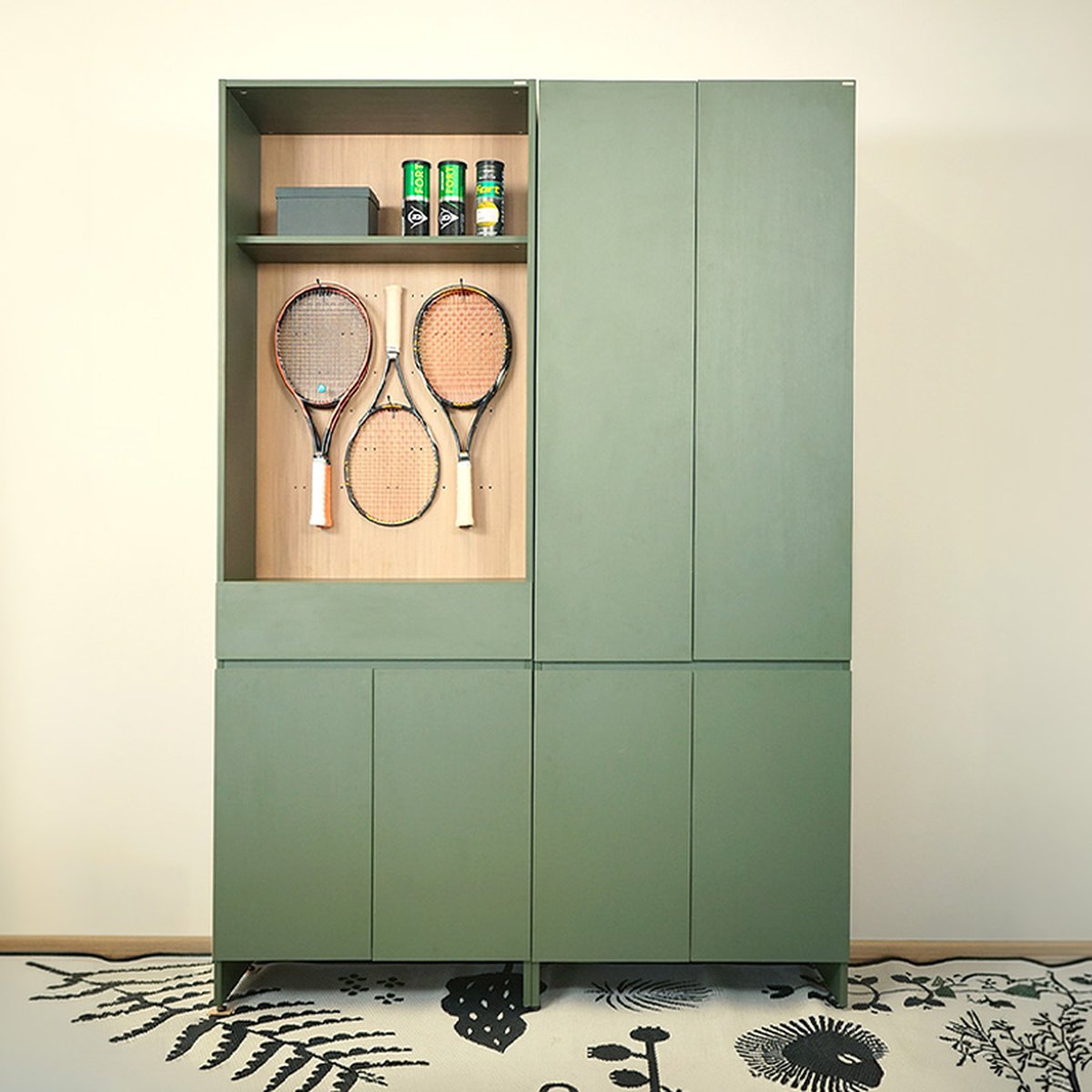 HARV ตู้เก็บอุปกรณ์กีฬา NOLE Equipment Storage W80xD40xH240 รุ่น SSN0802N - Image 6