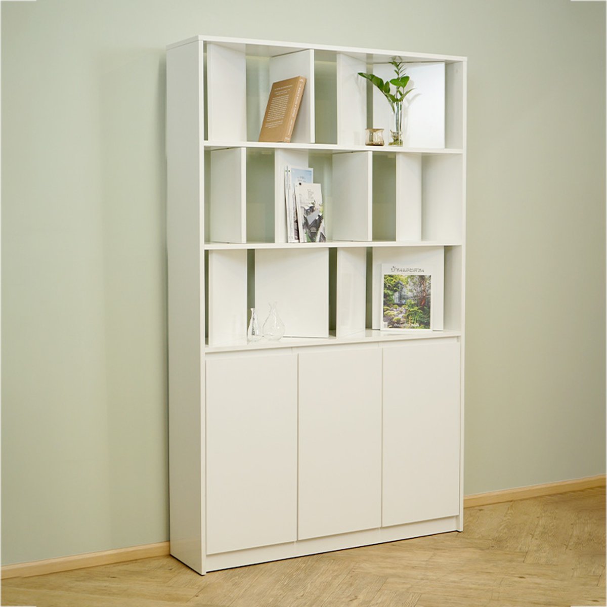 HARV ชั้นวางของ VANE Shelf 3 x 3 L Storage W120×D30×H197 SS123