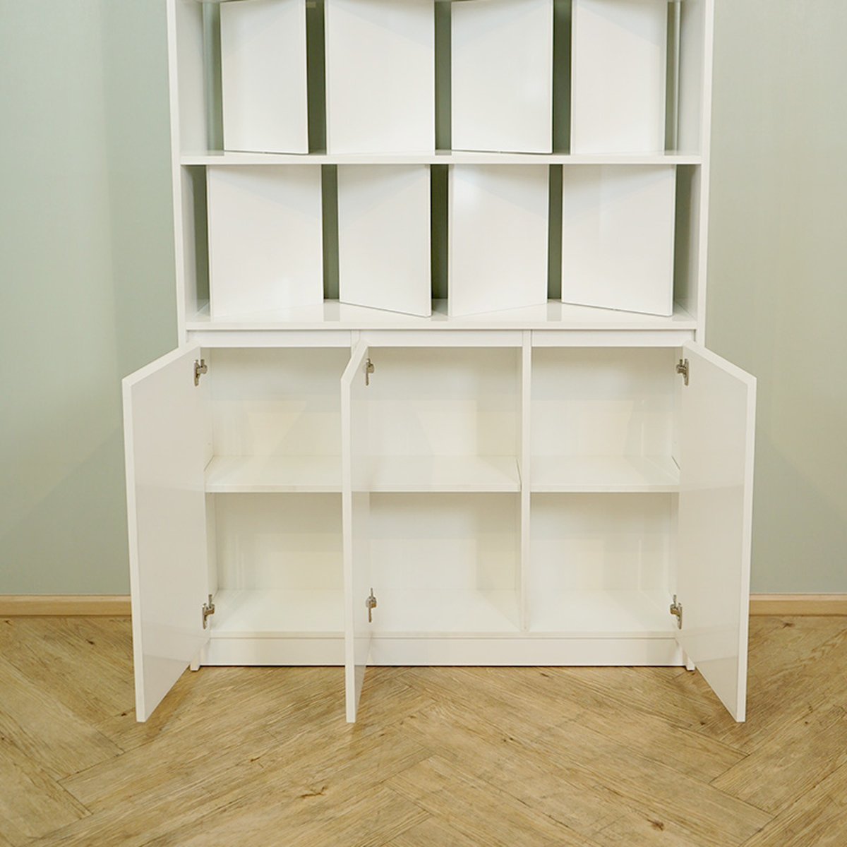 HARV ชั้นวางของ VANE Shelf 3 x 3 L Storage W120×D30×H197 SS123 - Image 4
