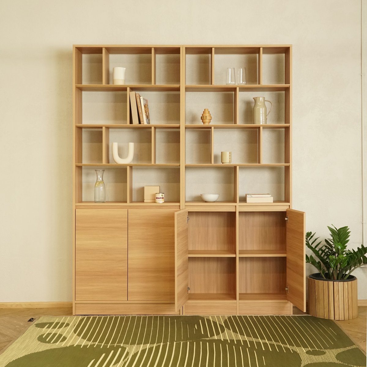 HARV VANE xShelf W90×D30×H222.5 cm.SS-900 - Image 2